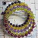 A bracelet made of beads: Spring and summer, Bead bracelet, Nizhny Novgorod,  Фото №1