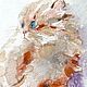 'Ginger' watercolor painting (cats, ginger, animals). Pictures. Nadezda Perova. Online shopping on My Livemaster.  Фото №2