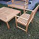 Набор садовой мебели из дерева Эдо. Наборы садовой мебели. Woodcraftkrd. Интернет-магазин Ярмарка Мастеров.  Фото №2