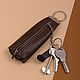 key holder made of genuine leather. Housekeeper. Leather Collection. Online shopping on My Livemaster.  Фото №2