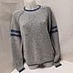 Заказать  Мужской свитер из твида. Ольга (olga-knitted-clothes). Ярмарка Мастеров. . Свитеры мужские Фото №3