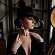 Заказать Ассиметричная Федора. Lagutina Millinery. Ярмарка Мастеров. . Шляпы Фото №3