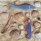 6pc napkins for decoupage seashells sea sand beach summer print, Napkins for decoupage, Moscow,  Фото №1