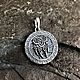 Seal of Veles paw of the wolf (Yarilo's turn with Alatyr). Pendants. veseliy-viking. My Livemaster. Фото №5