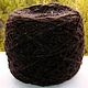 Alpaca Dark chocolate yarn made of alpaca wool. Yarn. Livedogsnitka (MasterPr). My Livemaster. Фото №6