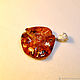 Amber. Pendant 'Buttercup'. Pendants. Amber is a warm stone. Online shopping on My Livemaster.  Фото №2