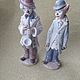 Фарфор Lladro.  Клоуны: саксофонист и скипач, Статуэтки, Челябинск,  Фото №1
