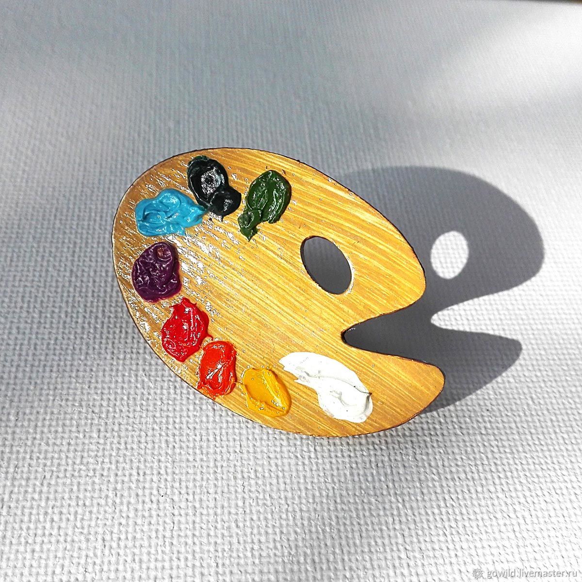 Брошь палитра художника из бисера. Кристал арт бп-244 брошь. Брошь краски. Брошь в виде палитры. Брошь краски.