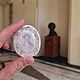 Брошь Рококо, керамика ручной работы. Брошь-булавка. Душевные узоры (nadezhda-e5j). Ярмарка Мастеров.  Фото №5
