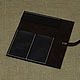 Кожаный пенал для карандашей и ручек тёмно-коричневый. Пеналы. Кожаные сумки ALSWA. Интернет-магазин Ярмарка Мастеров.  Фото №2