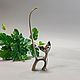Винтаж: Подставка для колец. "Кот". Австрия. 1960-е. Шкатулки винтажные. Bijoux vintage. Интернет-магазин Ярмарка Мастеров.  Фото №2