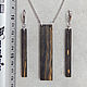 Jewelry set made of wood. Jewelry Sets. Wooden jewellery. My Livemaster. Фото №5