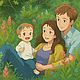 Заказать Фото в стиле студии ghibli. Фото нейросеть (Анастасия). Ярмарка Мастеров. . Шарж Фото №3