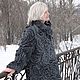  Серая ночь. Пальто. Марина Власенко. Ярмарка Мастеров.  Фото №5