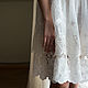 Белый кружевной сарафан "Джейн". Платья. So-образ (so-obraz). Ярмарка Мастеров.  Фото №5