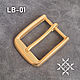 Латунные ременные пряжки LB-01 - LB-10 - 40 мм, Фурнитура для сумок, Оренбург,  Фото №1