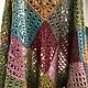 Knitted shawl 'Autumn palette'. Shawls. YULYA BLACKBERRY. My Livemaster. Фото №5