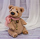 Author collectible teddy. VENYA Stuffed Bear By Catherine Grishina.