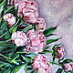 Painting with peonies oil, Peonies, Pictures, Azov,  Фото №1