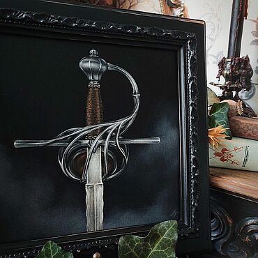 Картины и панно ручной работы. Ярмарка Мастеров - ручная работа Картина "C`est La Vie". Handmade.