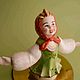 Half doll по-русски Алёнка. Интерьерная кукла. Таша и ее Крылатый зай. Интернет-магазин Ярмарка Мастеров.  Фото №2