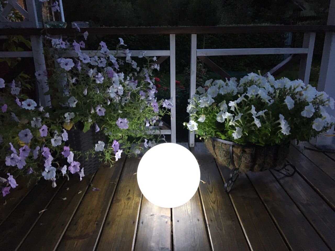 Светящийся LED RGB умный шар светильник 30 см в интернет-магазине на ...