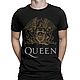 T-shirt cotton ' Queen', T-shirts and undershirts for men, Moscow,  Фото №1