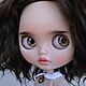 Заказать Кукла Блайз (Blythe Doll) custom, ooak doll, с черными волосами. Blythe Dolls by Elena Khromova. Ярмарка Мастеров. . Кукла Кастом Фото №3