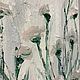 Интерьерная картина абстракция поле и цветы, 50х70. Картины. Интерьерные картины LeMarArt. Ярмарка Мастеров.  Фото №10