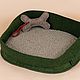 Заказать Войлочная косточка. Mopsman. Ярмарка Мастеров. . Игрушки для животных Фото №3