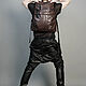 Order Backpack buffalo leather chocolate. Lollypie - Modiste Cat. Livemaster. . Backpacks Фото №3