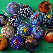 Сувениры и подарки handmade. Livemaster - original item Christmas Tree toys Ball 6 cm. Handmade.
