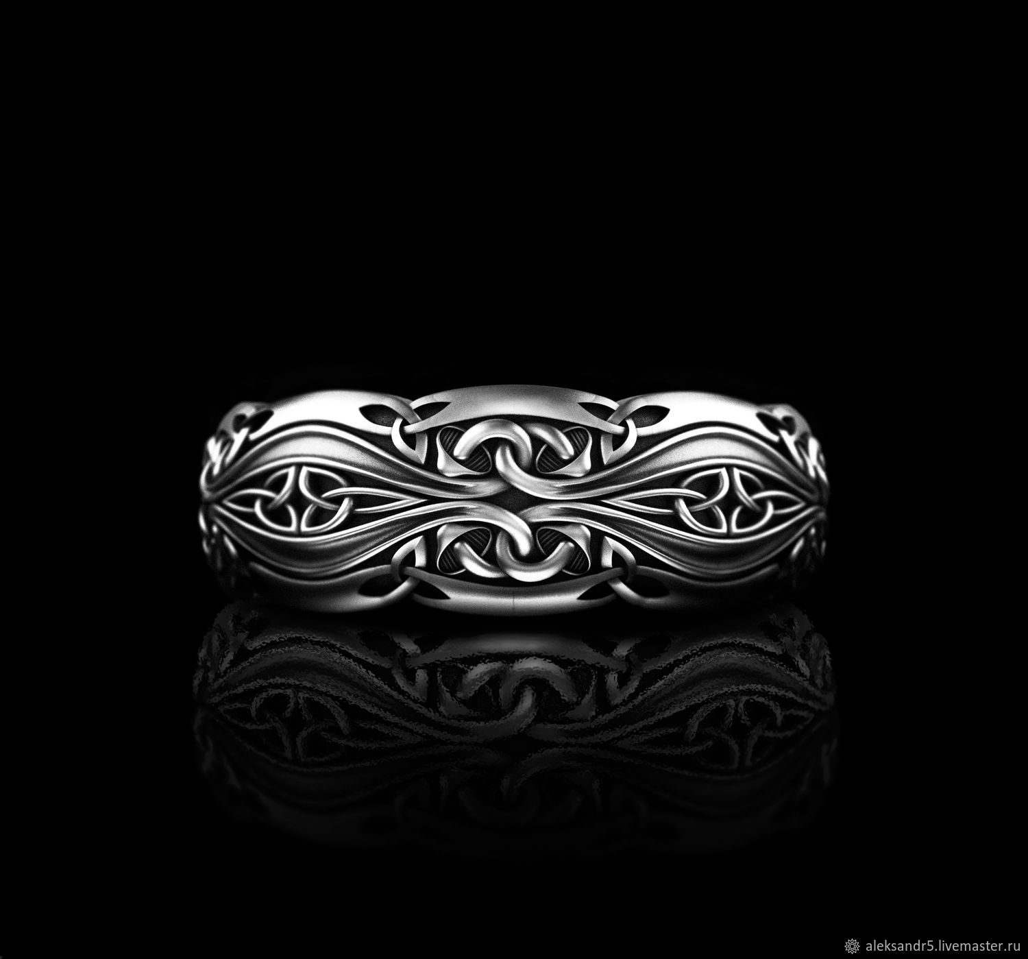 Ring: Celtic eternity Bend mushroom, Rings, Tolyatti,  Фото №1