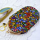 Eyeglass case with Gold Clasp multicolored Stones, Eyeglass case, St. Petersburg,  Фото №1