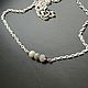 Mini necklace with natural labradorite, Necklace, Moscow,  Фото №1