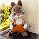 Bunny Trushworthy, dry felting wool, Felted Toy, Velikiy Novgorod,  Фото №1