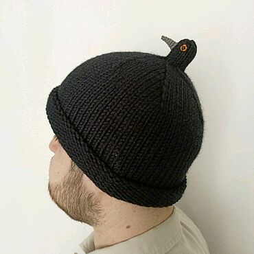Аксессуары ручной работы. Ярмарка Мастеров - ручная работа Шапка голубь. Handmade.