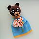 Order Glove doll Bear Bear. sunnytoys-gifts. Livemaster. . Puppet show Фото №3
