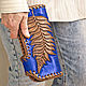 Order Leather wallet 'Ferns small'. schwanzchen. Livemaster. . Wallets Фото №3