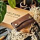 Заказать Ключница из кожи ручной работы коричневая HELFORD Classic. HELFORD изделия из натуральной кожи. Ярмарка Мастеров. . Ключницы Фото №3