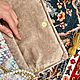 Сумка клатч из ковра ручной работы с обвесами. Клатчи. Sumki-iz-kovrov. Ярмарка Мастеров.  Фото №5