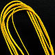 Gaitan silk cord Saffron Saffron without lock 60 cm. Necklace. Russian Enamels. Online shopping on My Livemaster.  Фото №2