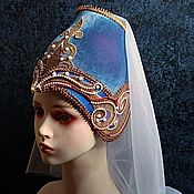 Аксессуары handmade. Livemaster - original item Medieval headdress 