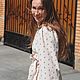 Платье из фланели в цветочек. Платья. Анна (anydress). Ярмарка Мастеров.  Фото №8