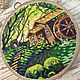 Cross-stitch Watermill in the forest. Pictures. sweet-home11. Online shopping on My Livemaster.  Фото №2