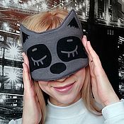 Активный отдых и развлечения handmade. Livemaster - original item Raccoon Mask for Mafia Game, Perky Game Mask with Elastic Band. Handmade.