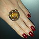 Ring 'Joy' with natural citrine. Ring. SELENA. Online shopping on My Livemaster.  Фото №2