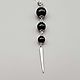 Silver pendant with black onyx, Pendants, Moscow,  Фото №1