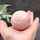 Заказать Ball rose quartz. Collectible minerals. for the interior. Iz kamnej. Ярмарка Мастеров. . Ball Фото №3