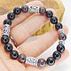 A bracelet with runes of Thought: Vugno, Soulo, Dagaz. Bead bracelet. Selberiya shop. My Livemaster. Фото №6